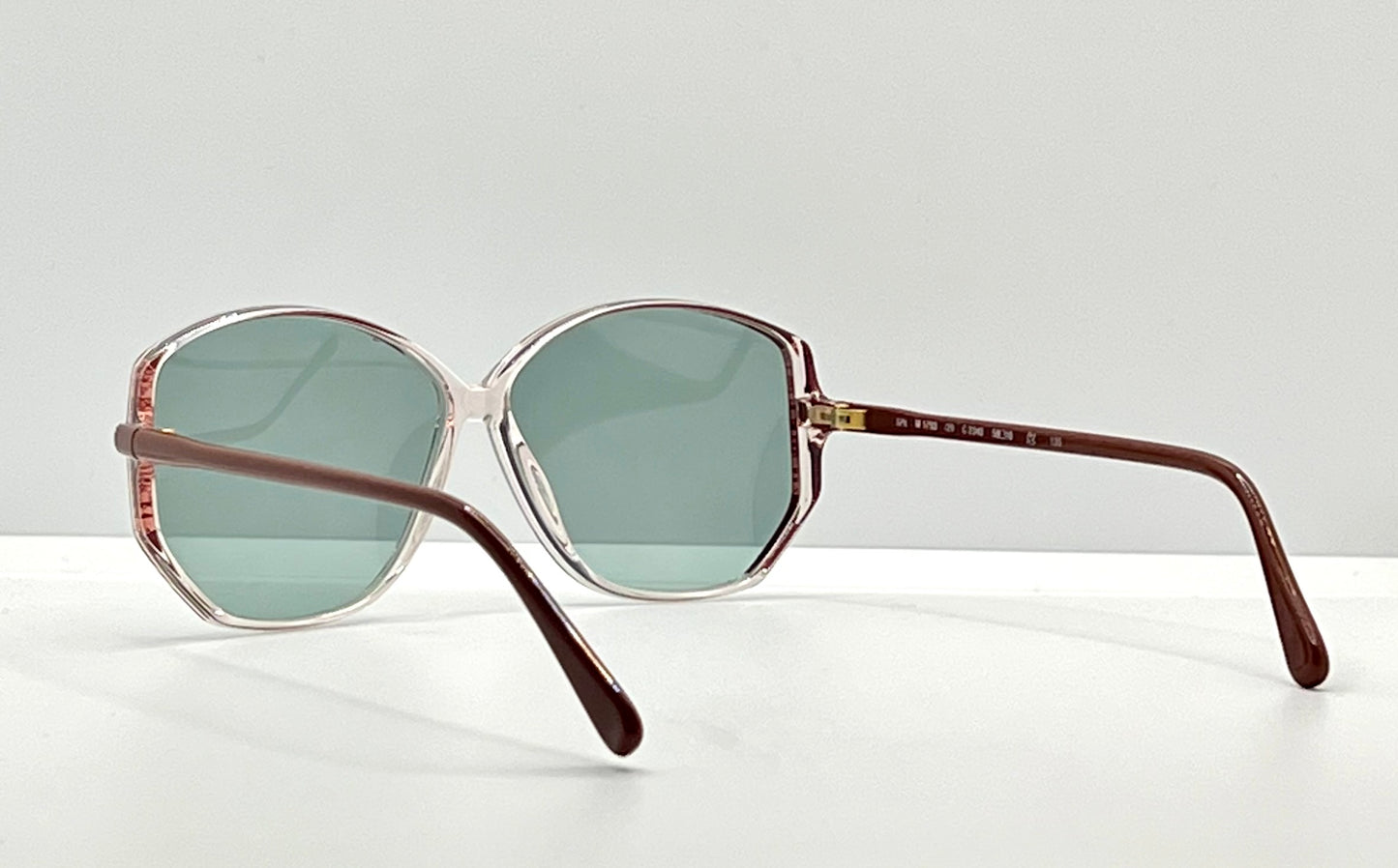 Silhouette SPX M1793 Vintage Sunglasses w/New, Custom Aquamarine Lenses-Deadstock-Austria