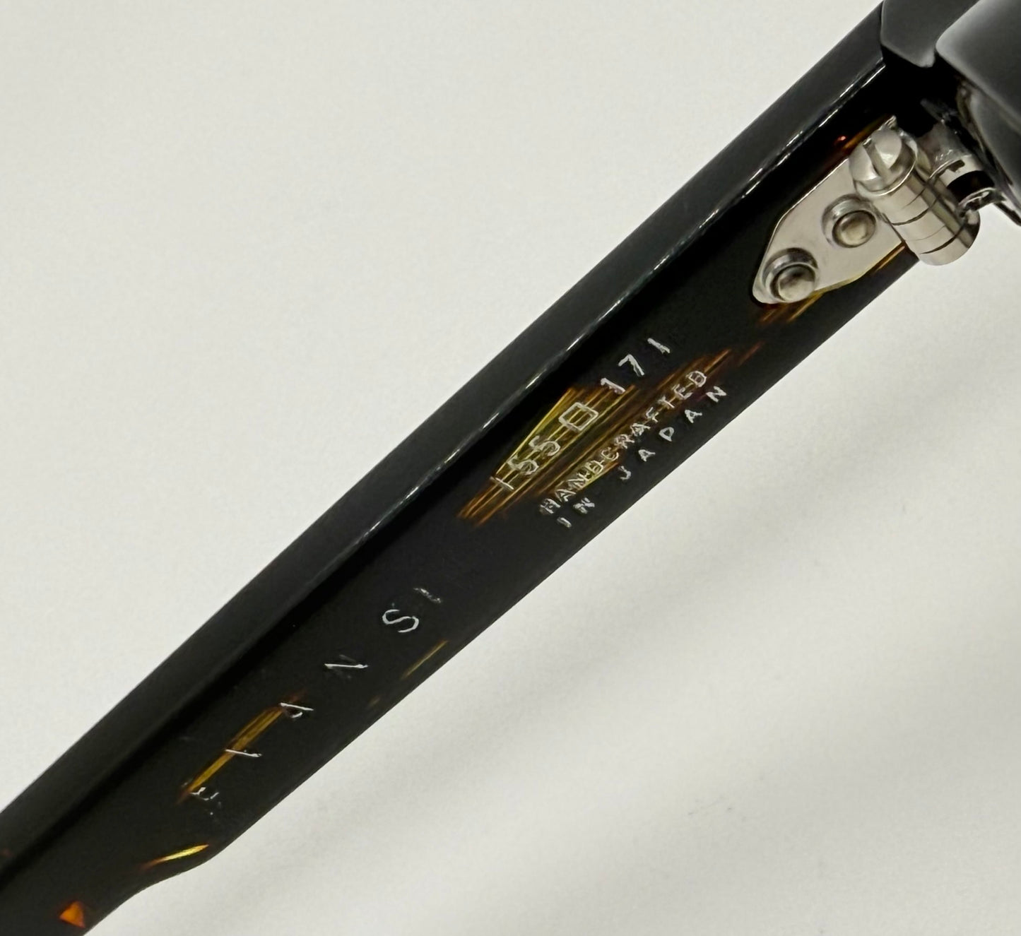 Jacques Marie Mage EVANS in NOIR w/New, Gradient lenses-Ltd. of 500 pcs-Full Kit