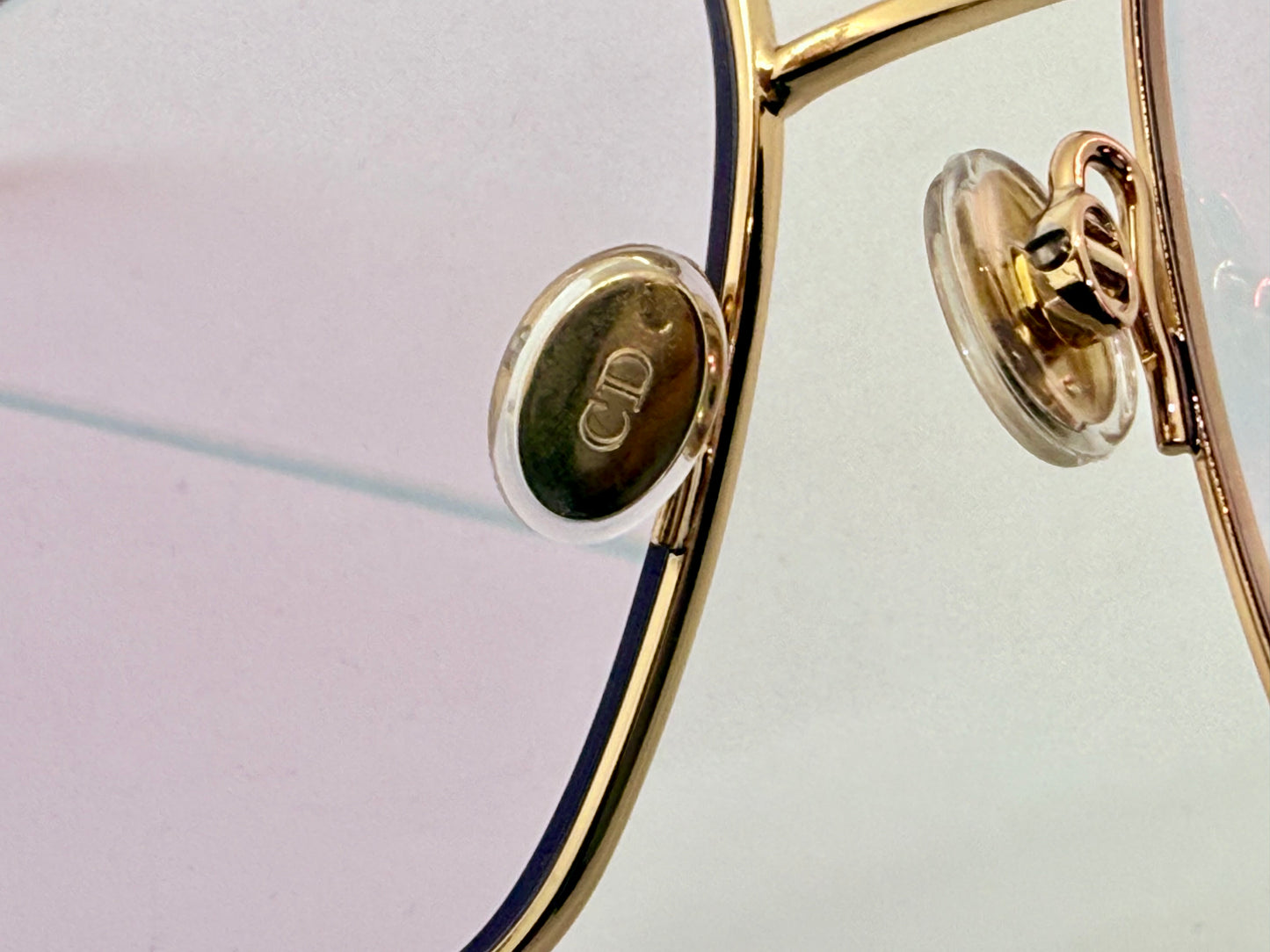 Dior Stellaire 1 0001 TE Pale Gold Titanium Edition Sunglasses – Full Kit