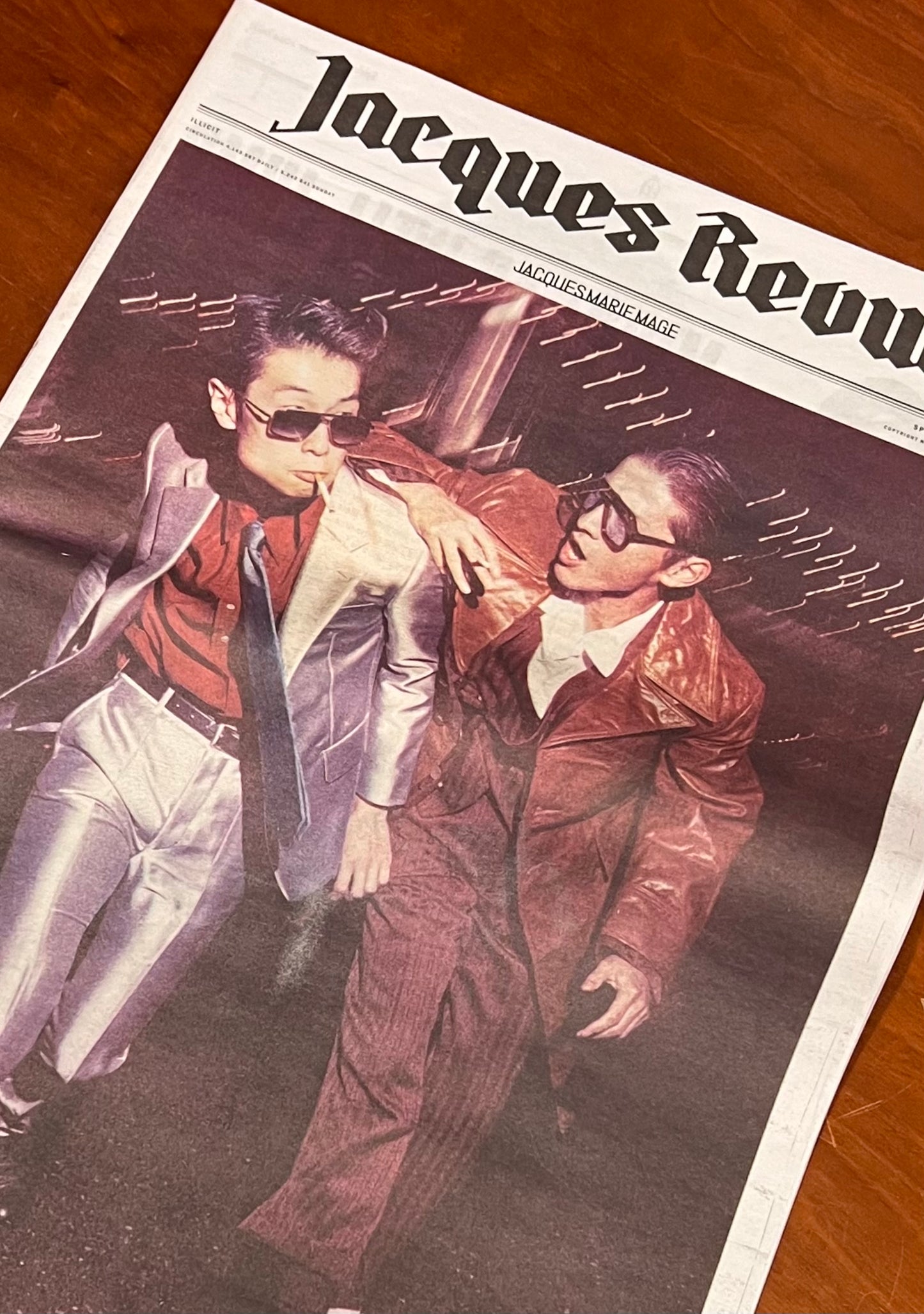 Jacques Marie Mage-Jacques Revue SPRING/SUMMER 2024-Product Review Magazine w/Folded Crease