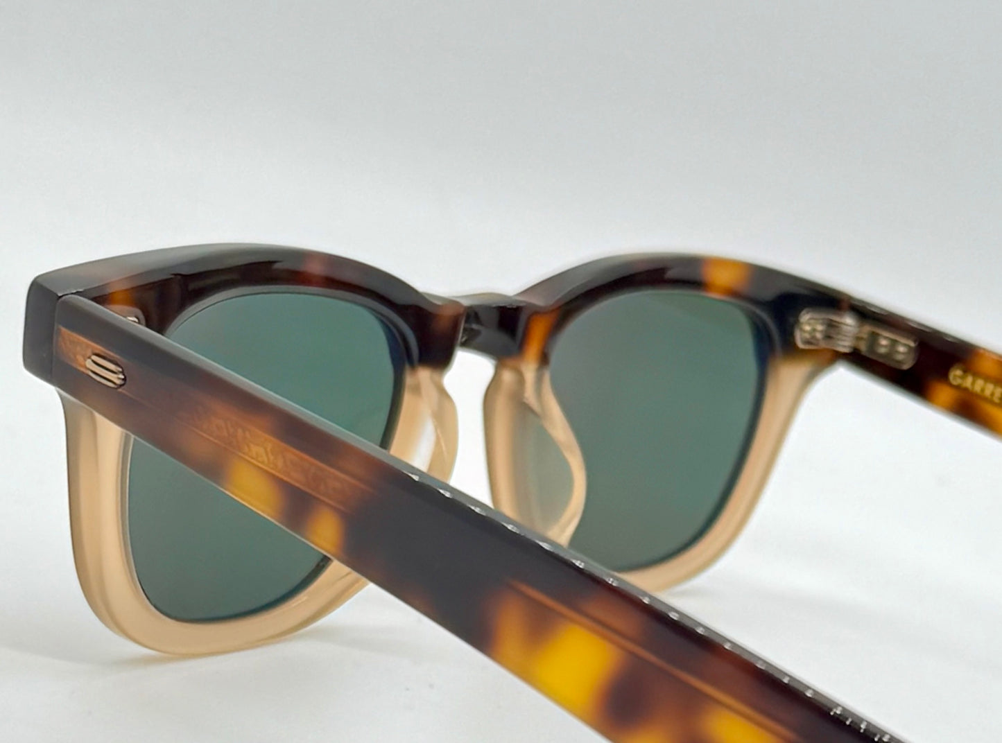 Garrett Leight LO-B Cap Sunglasses 46-23/Premium Glass-Tortoise-New/Unworn-Full Kit