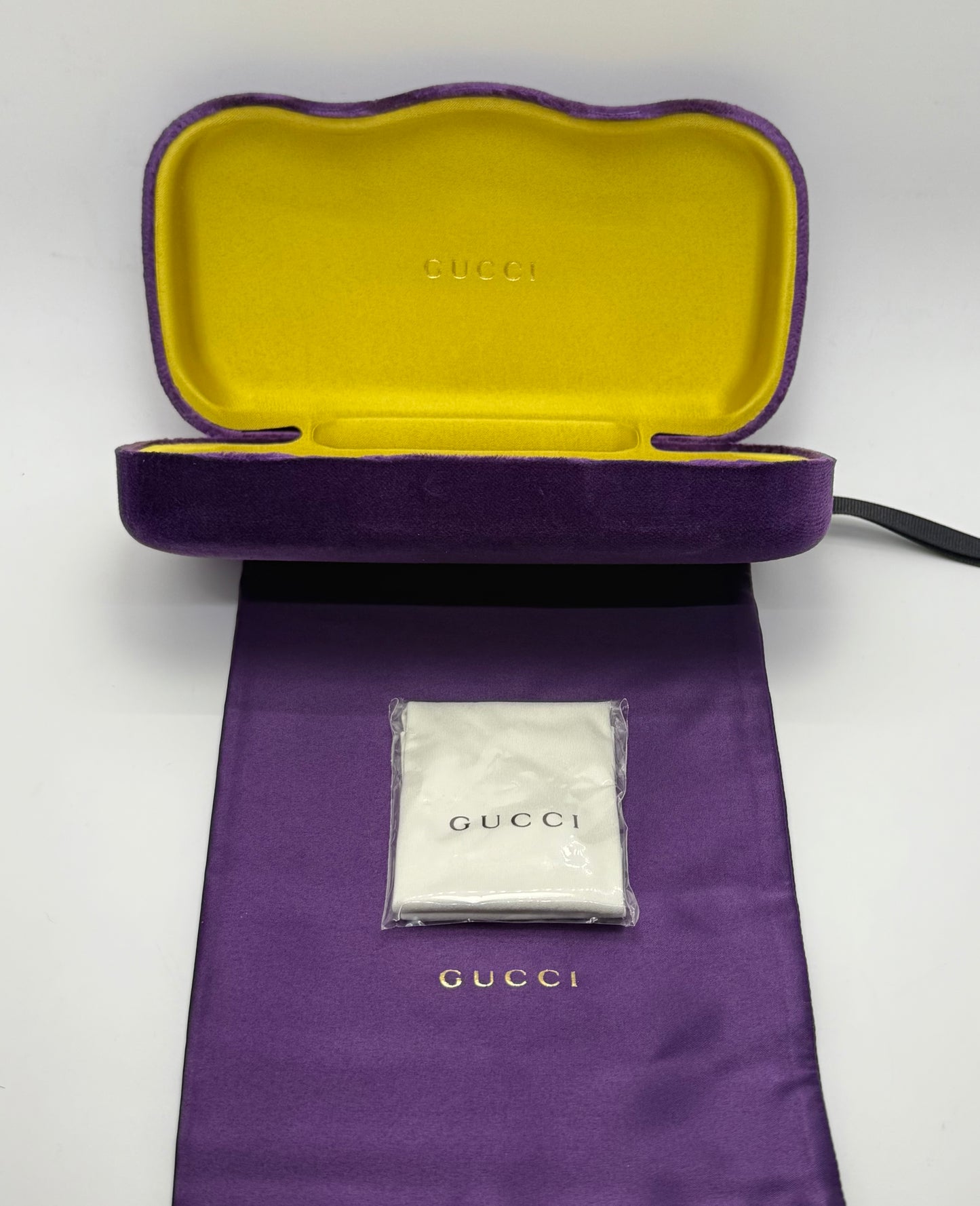 GUCCI Web Ribbon Oversized Aviator Sunglasses – Deadstock – Full Kit – Made in Italy