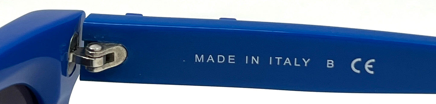 CHANEL 5313 Blue CC Logo Oversized Sunglasses 56-18-140 Made in Italy-NOS