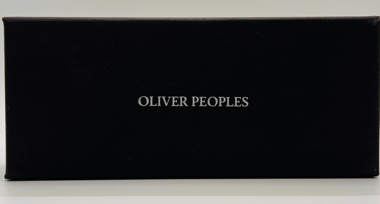 Rare Oliver Peoples Gregory Peck OV5186 Polarized Sunglasses with Honey Amber Two-Tone Frame