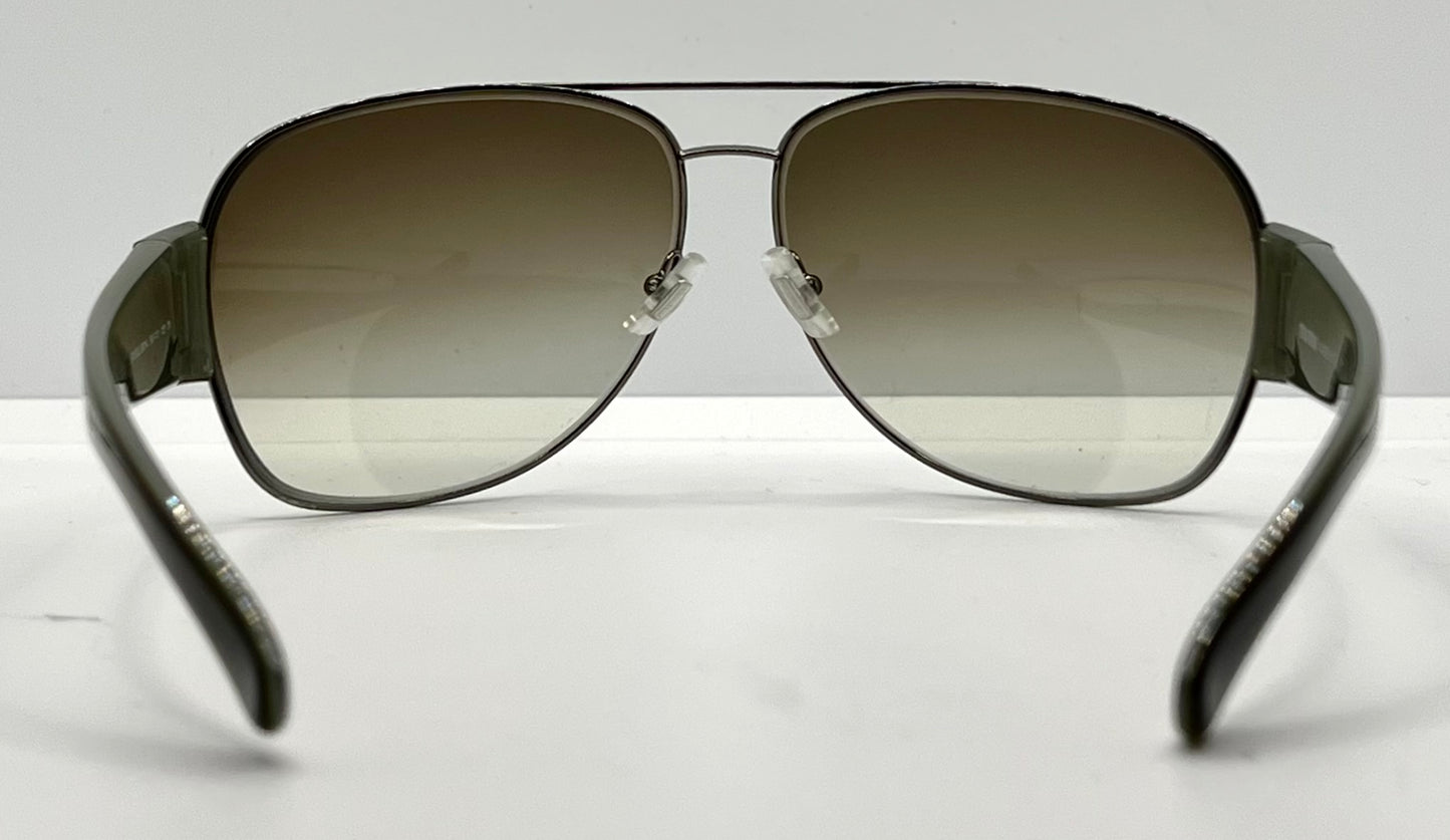 MIU MIU SMU53G 5AV-1X1 Oversized Shield Sunglasses New/Unworn-Full Kit-65mm-Italy