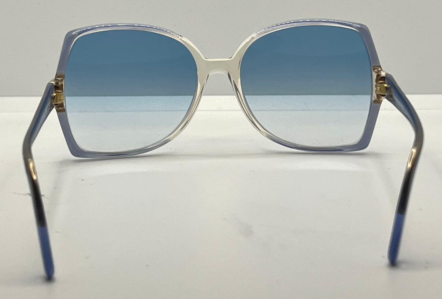 Silhouette M1153/20 C2720 Vintage Sunglasses w/New Ocean Blue Custom Gradient Lenses-Unworn 56mm-Austria