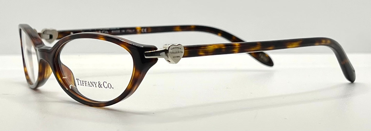 Tiffany & Co. TF2033 8002 Tortoise Optical Eyeglass Frames – New Unworn w/ Case