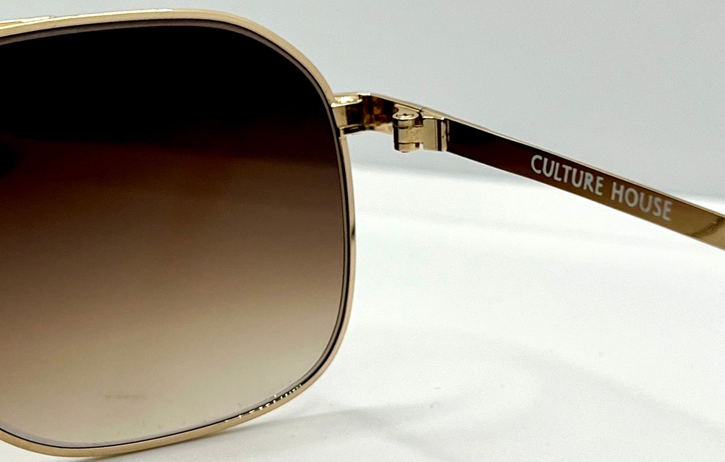 CULTURE HOUSE No. 375 – Vintage Japanese Deadstock Sunglasses | w/ New, Custom Tobacco Gradient Lenses (TITAN-P)