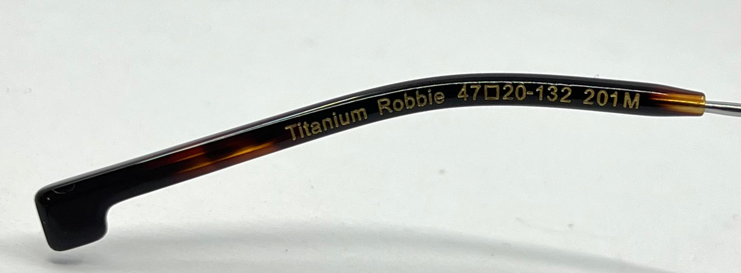 Entourage of 7 “Robbie” Titanium Sunglasses w/New Gradient Tinted Custom Lenses-Full Kit/Unworn