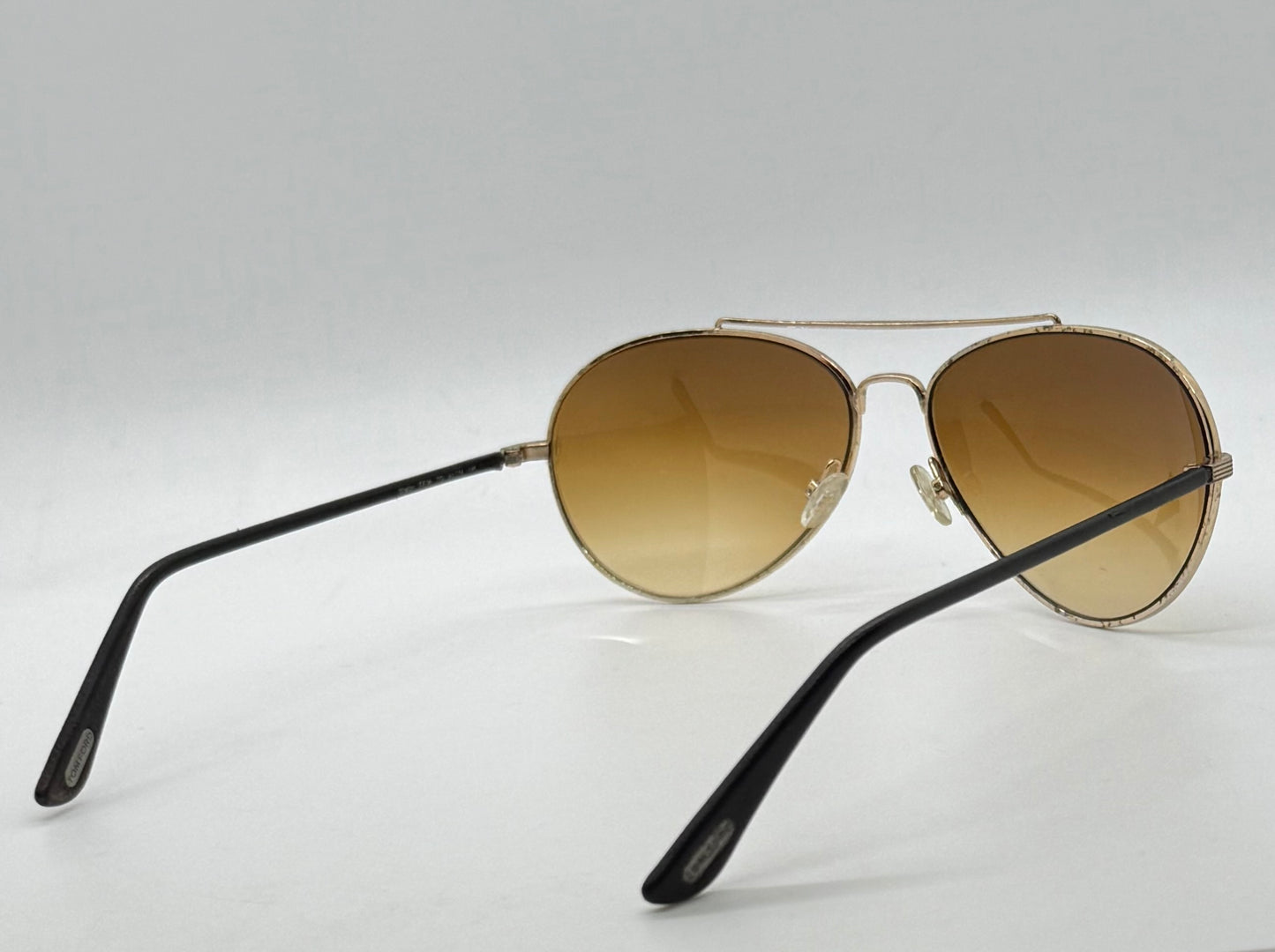 Tom Ford FT0144 77F Shelby Bond Sunglasses – Full Kit – Gold – Deadstock