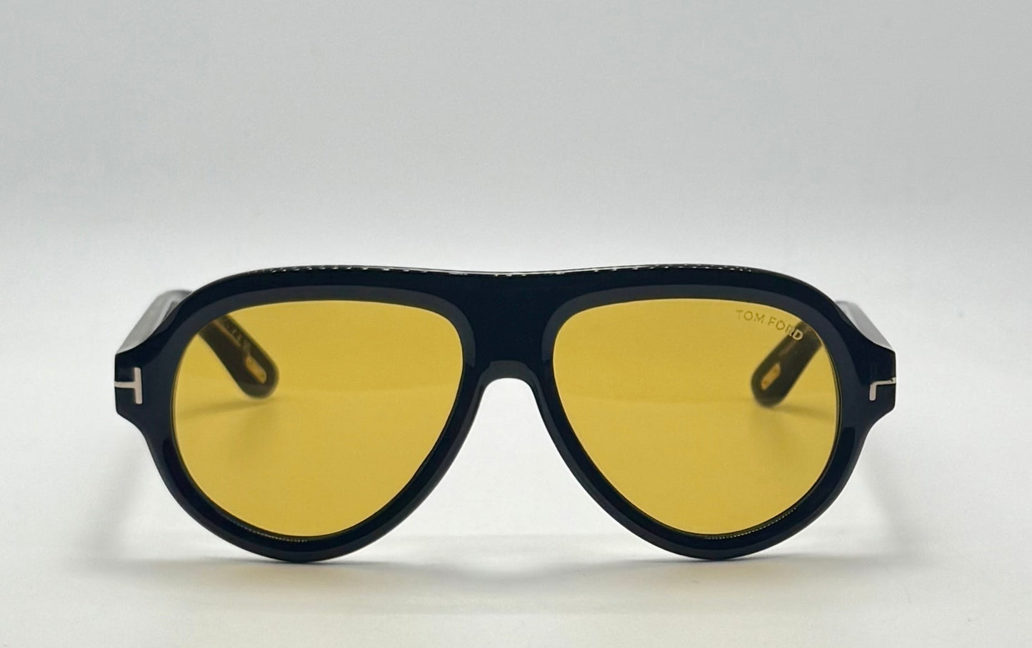 Tom Ford TF1225 01E Icon Collection Sunglasses-Zeiss Yellow Lenses-Brand New Full Kit