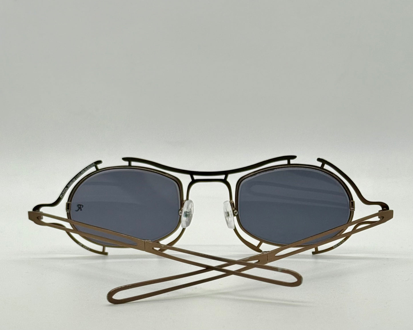Raf Simons × Linda Farrow RAF13-C1 Bronze Sunglasses – Rare Collaboration