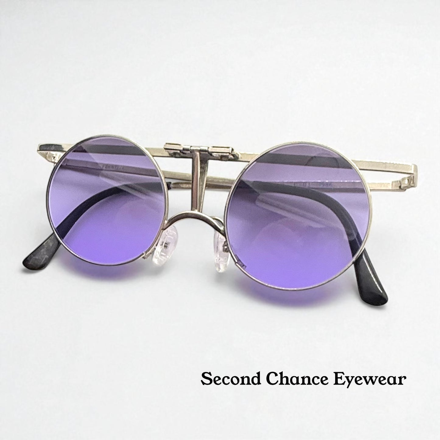 1986 Larry Leight i’dentity Sunglasses-RARE Early Oliver Peoples History-Warhol Linked Design