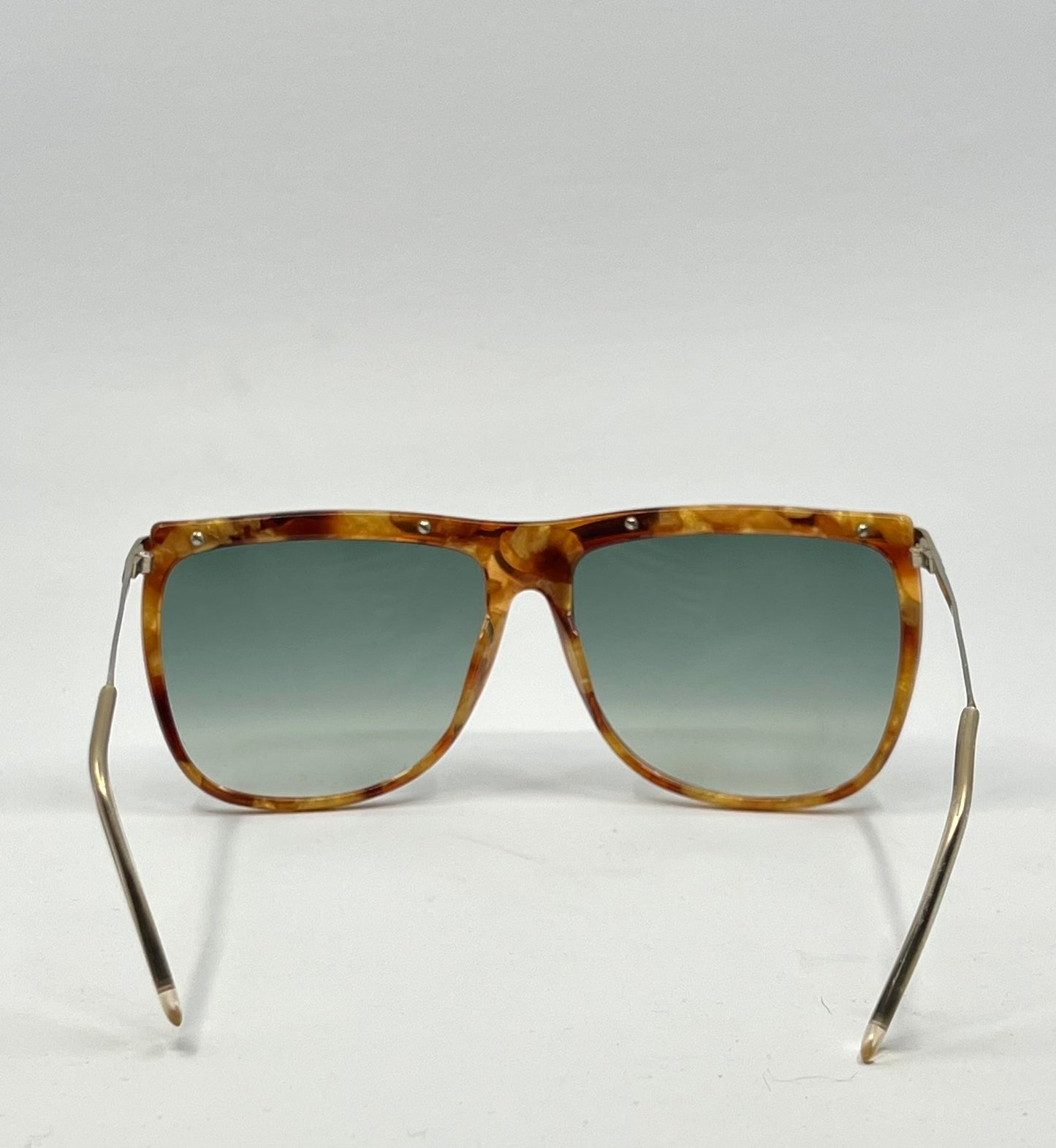 Gucci GG 2307/S Vintage Sunglasses w/New Gradient Aquamarine Tinted Custom Lenses