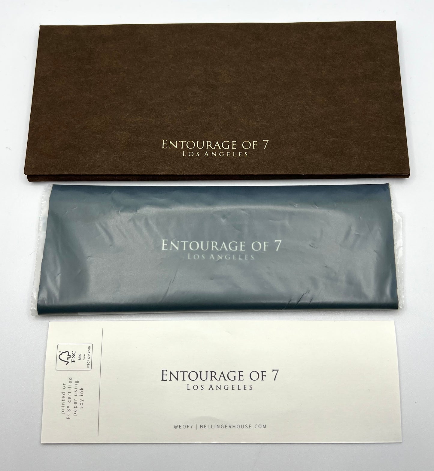 Entourage of 7 Kinneloa Tortoise/Translucent Fade Sunglasses-New/Full Kit-Japan
