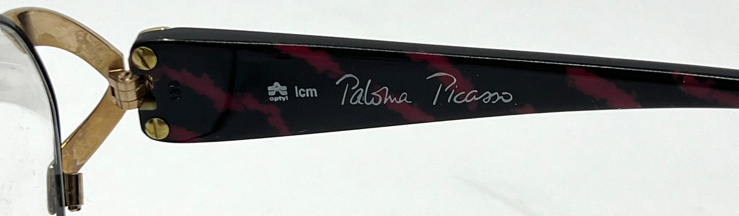 Paloma Picasso 3717 44 Vintage Eyeglasses Frame-Optyl/Austria-New/Unworn