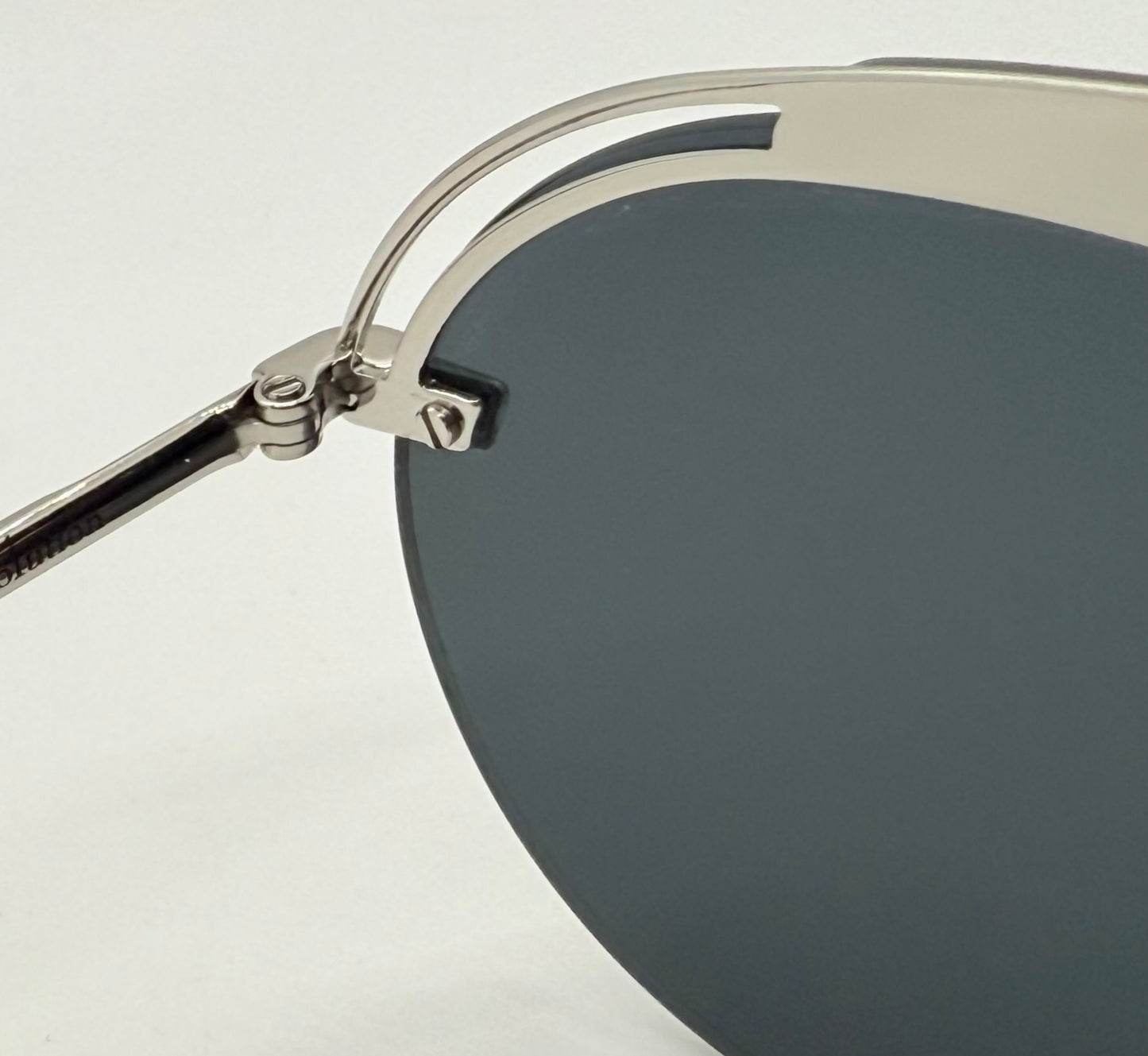 Dior CSA2K Dio(r)evolution Sunglasses Black/Nickel Grey-Full Kit-New/Unworn