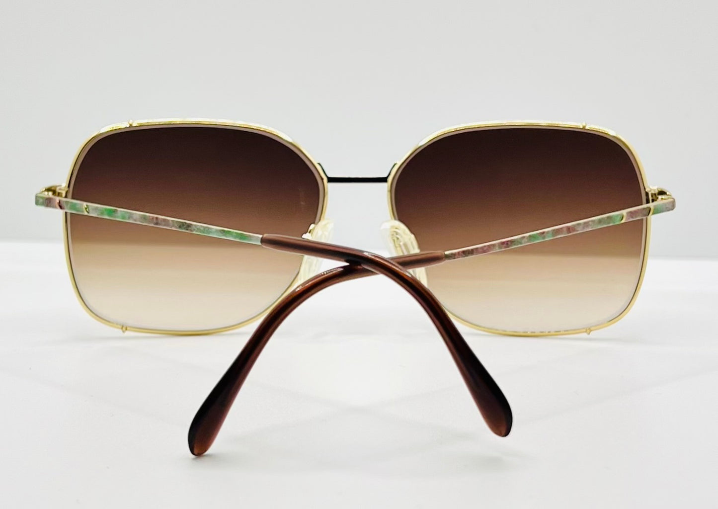 Neostyle ACADEMIC 435 (153) Sunglasses w/New Custom Tobacco Gradient Lenses-Deadstock