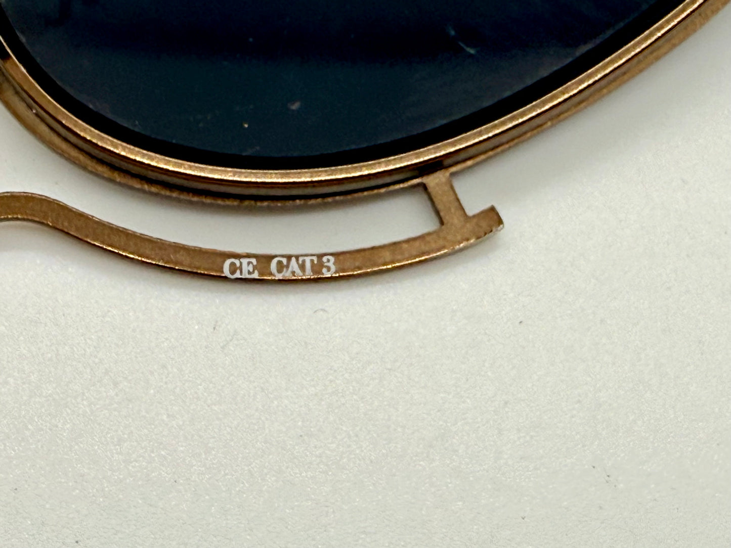 Raf Simons × Linda Farrow RAF13-C1 Bronze Sunglasses – Rare Collaboration