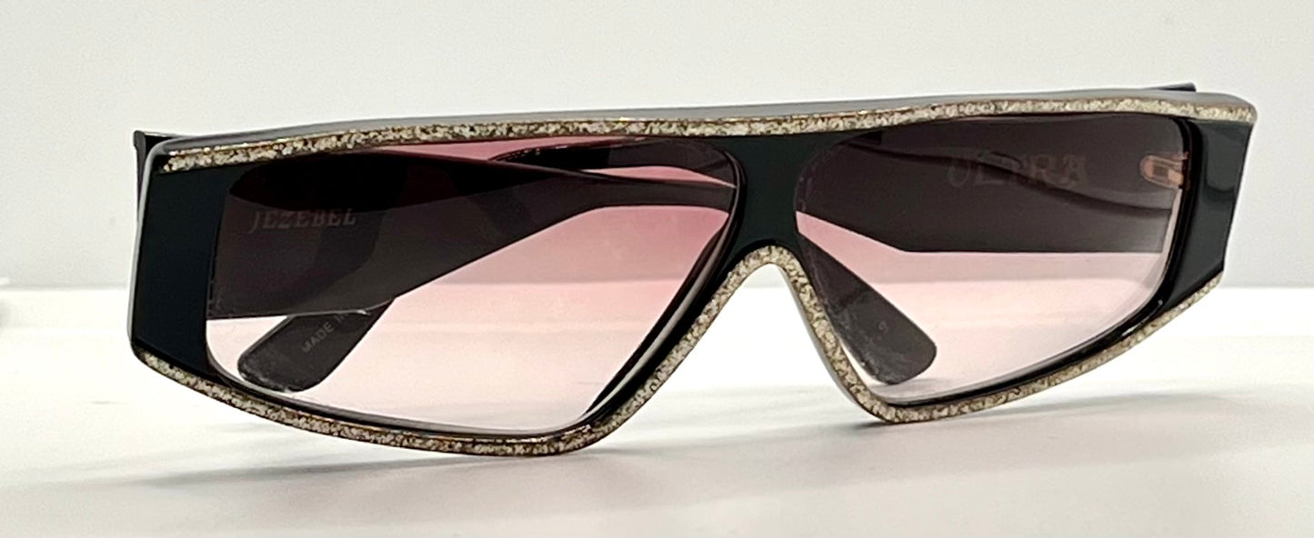 ULTRA Jezebel Sunglasses-Made in Italy-Deadstock with Original Gradient Lenses