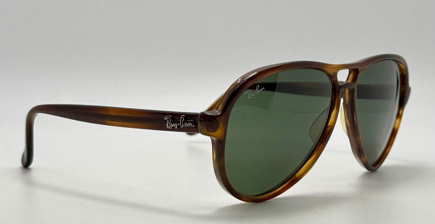 New/Old Stock Vintage 58mm B&L Ray-Ban VAGABOND Sunglasses with Brand New Ray-Ban G-15 Lenses