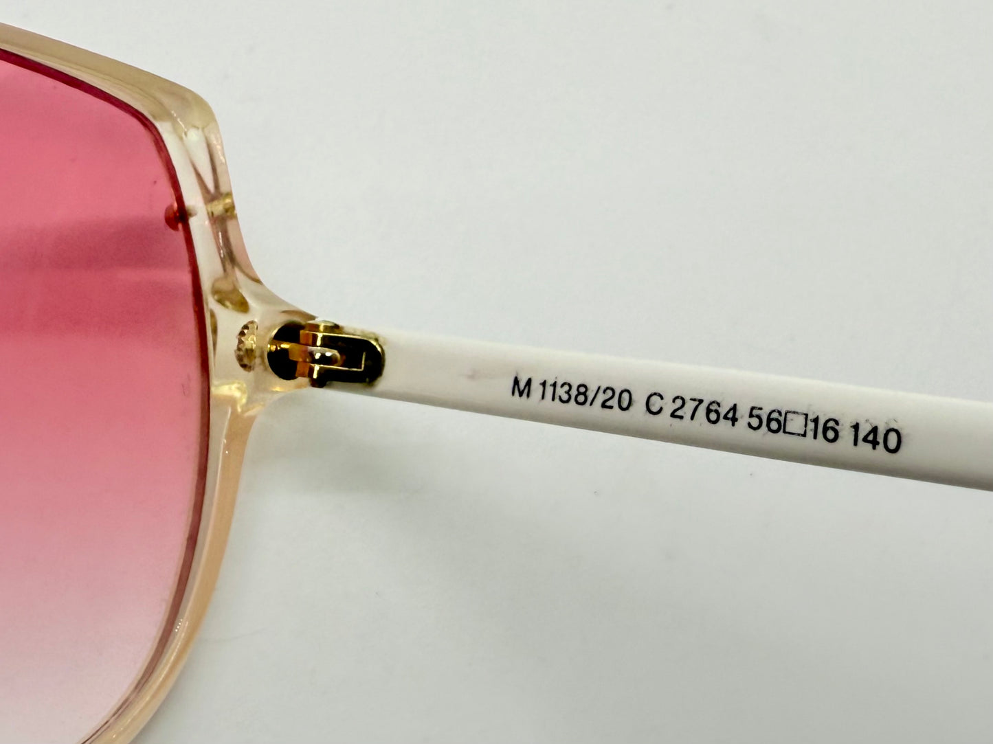 Silhouette M1138/20 Vintage Sunglasses w/New Pink Gradient Custom Lenses– 56mm-Austria