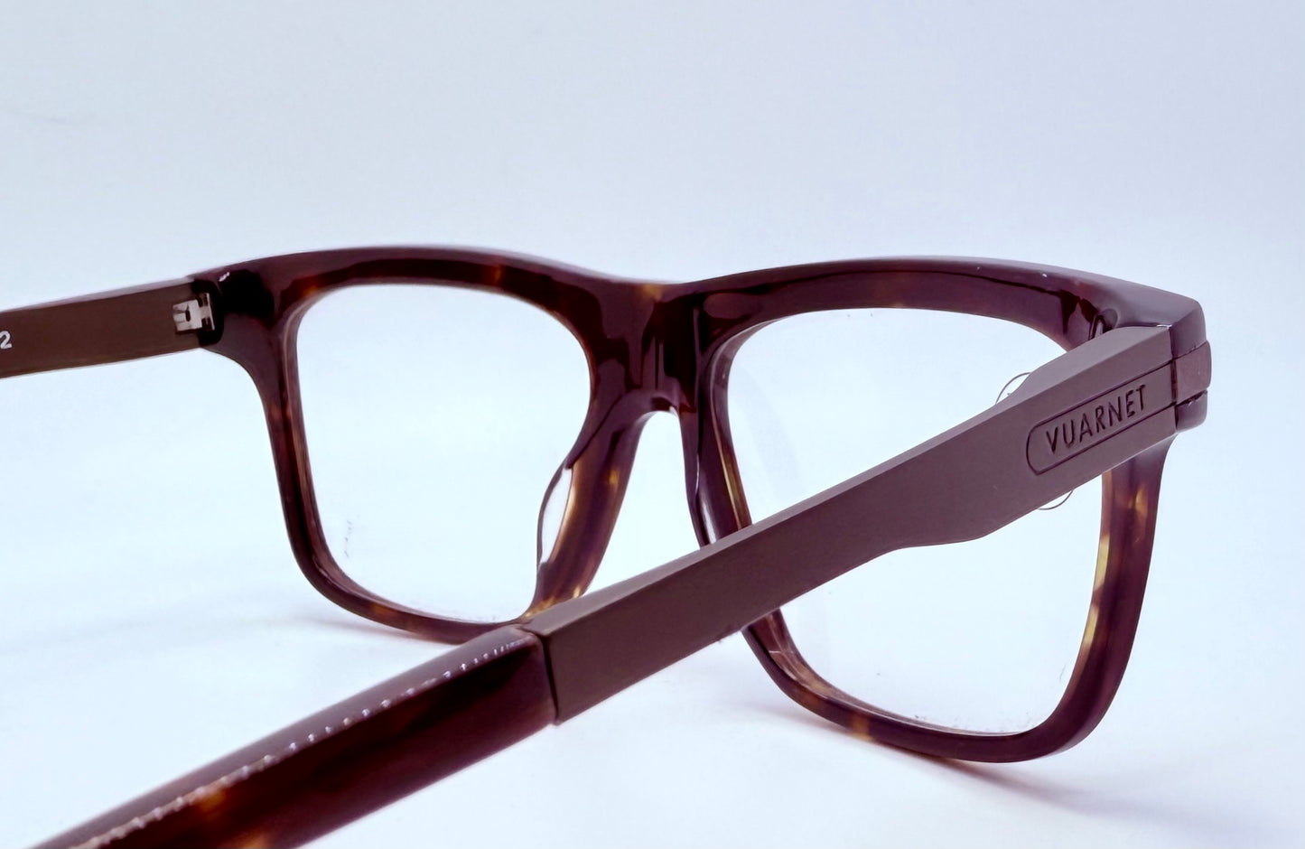 Brand New/Unworn Vuarnet VL1404 0002 Sunglasses – Dark Tortoise with SX2000 Clip-On Lenses