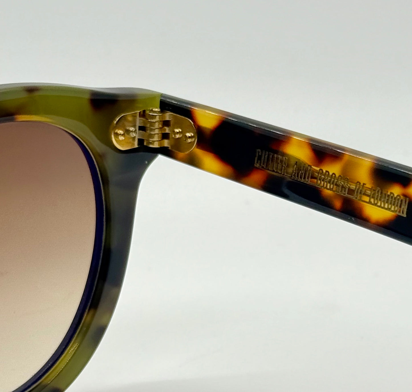 Cutler and Gross 0734 CBGAM Sunglasses-Handmade in Italy-Full Kit-Unworn