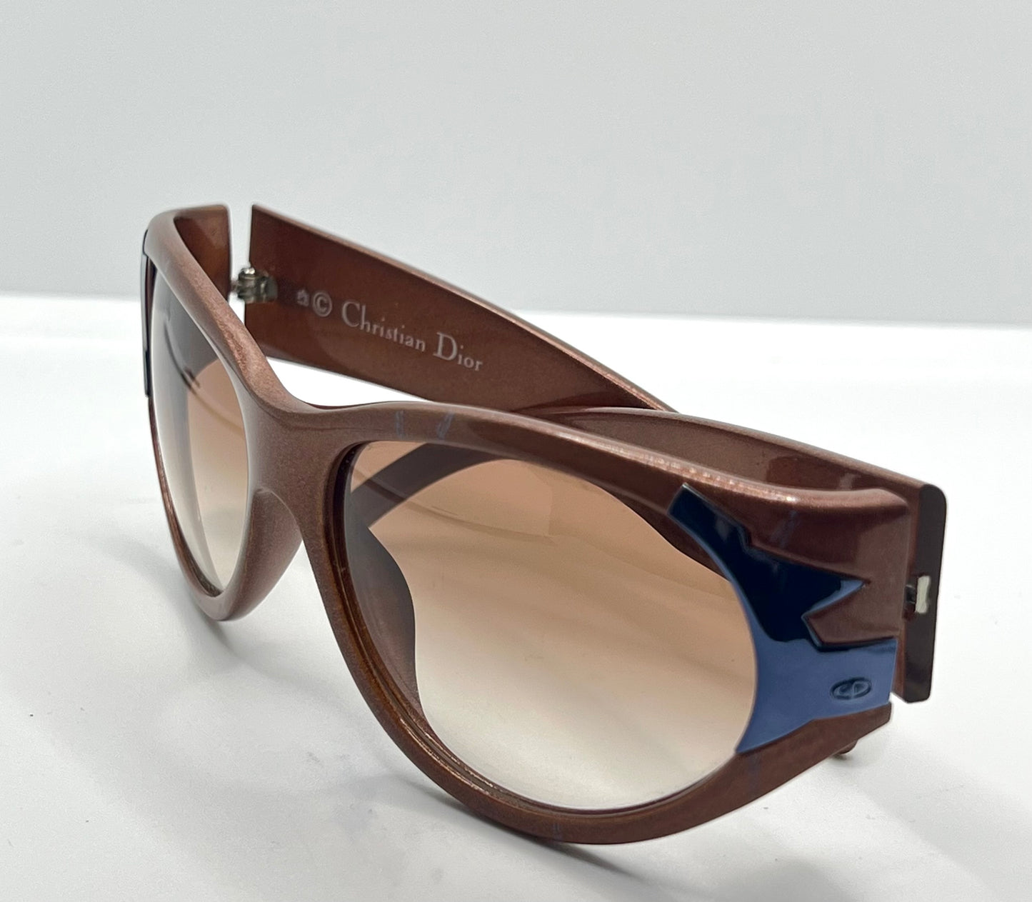 Christian Dior Vintage Sunglasses Model 2316 Gradient Brown 62mm Germany