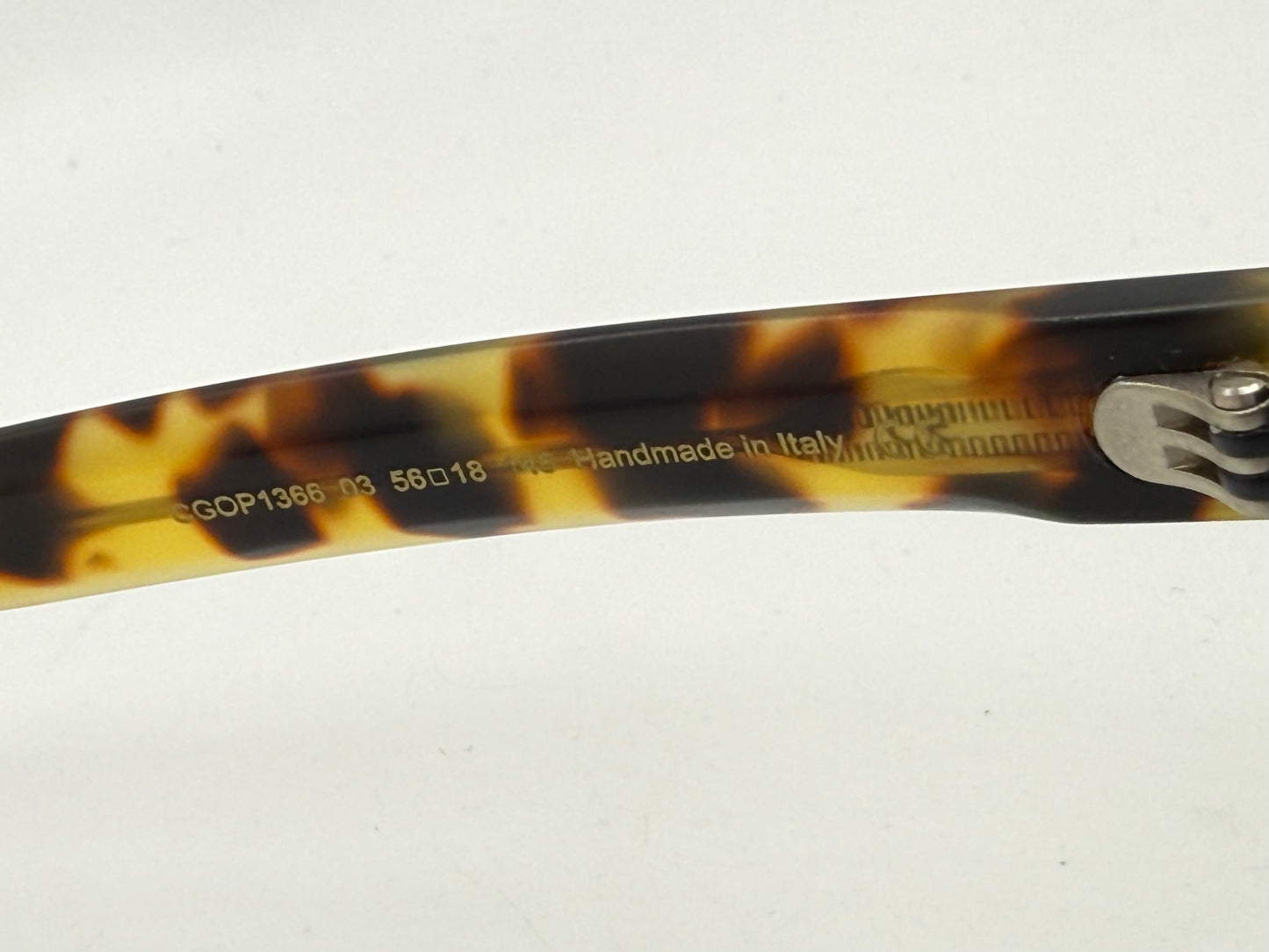 Cutler and Gross CGOP1366-03-Matte Black/Tortoise-56mm-Handmade in Italy-Full Kit