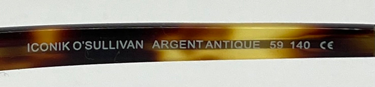 Acutis ICONIK O’SULLIVAN Argent Antique Aviator – Deadstock France