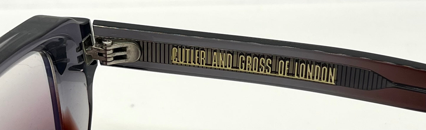 Cutler and Gross M:1318 C:05 Handmade Sunglasses-51mm-Rare-Full Kit-New/Unworn