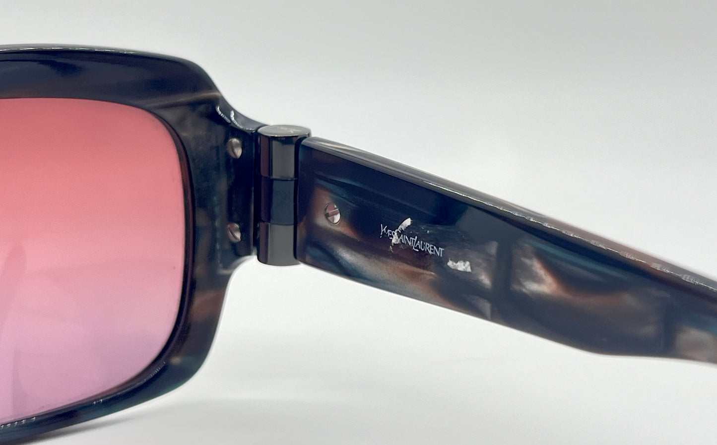 YSL Vintage Sunglasses-Mod. 6150S-1990s Deadstock-FULL KIT-Made in Italy