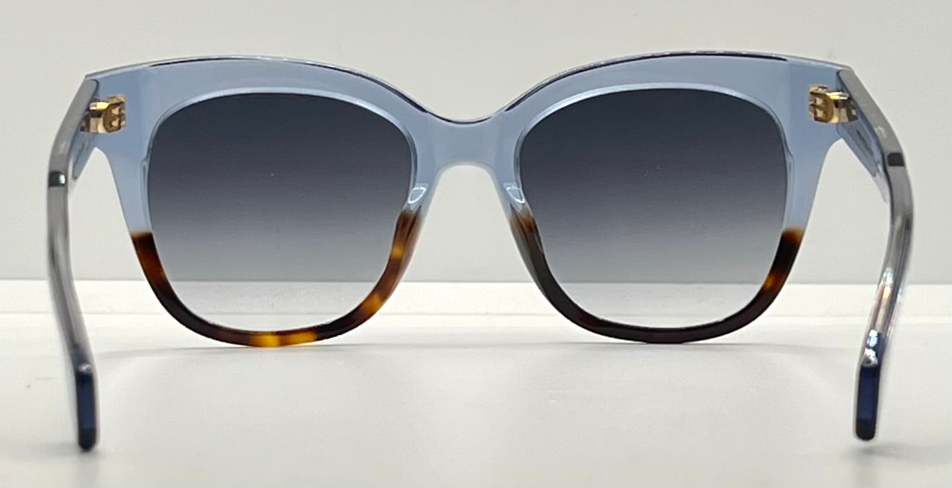 Entourage of 7 Rosemead 51-23-140 Blue/Tortoise Fade Grey Gradient Sunglasses New