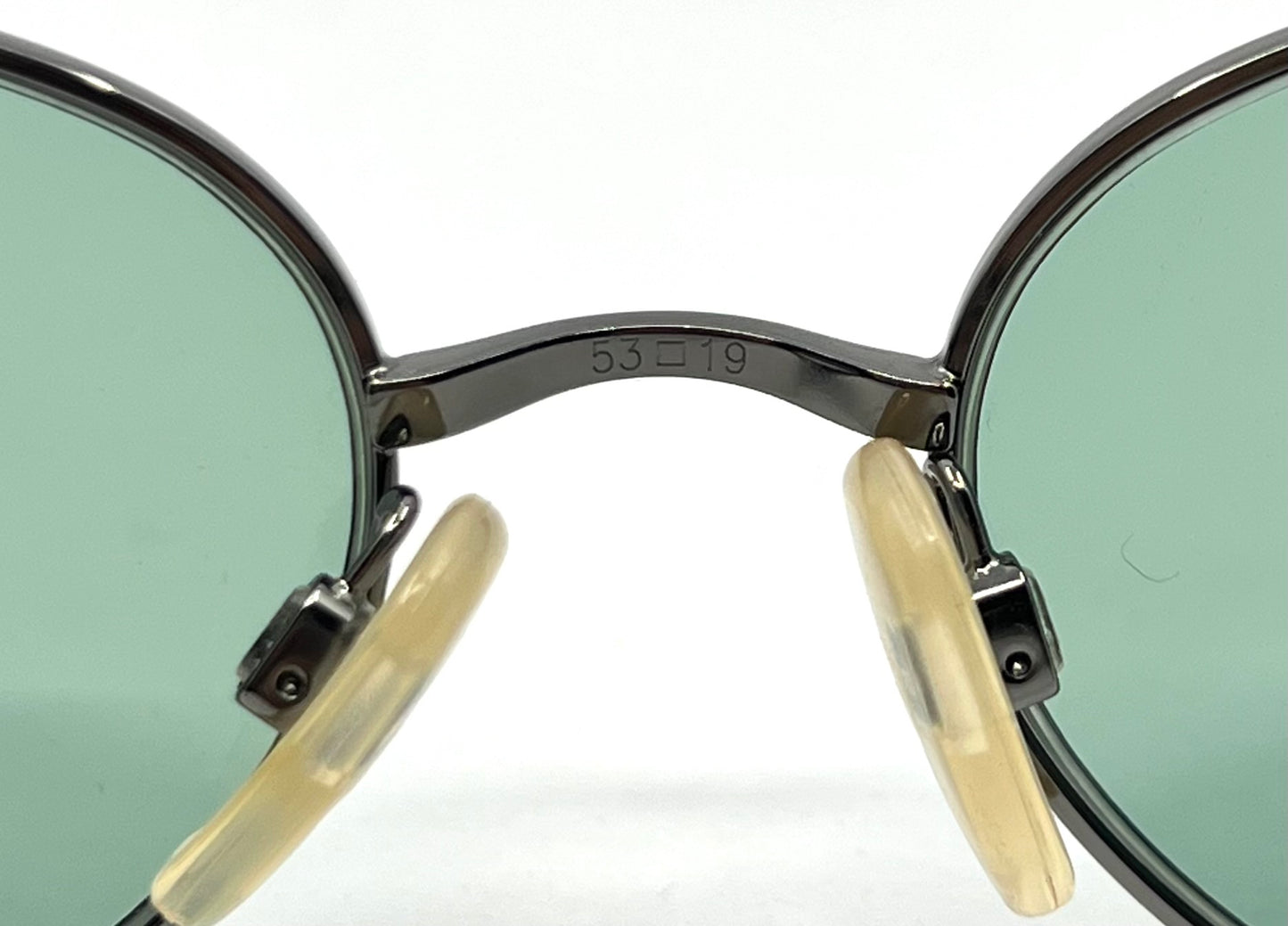Vintage Yves Saint Laurent 4163 Sunglasses w/New Solid Green Custom Tinted Lenses-Unworn