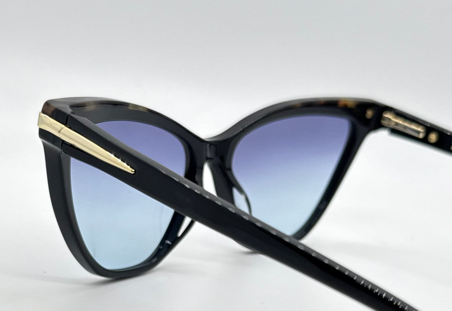 Rag & Bone RNB3020 807 Cat-Eye Sunglasses w/New Gradient Blue Custom Lenses-New/Unworn