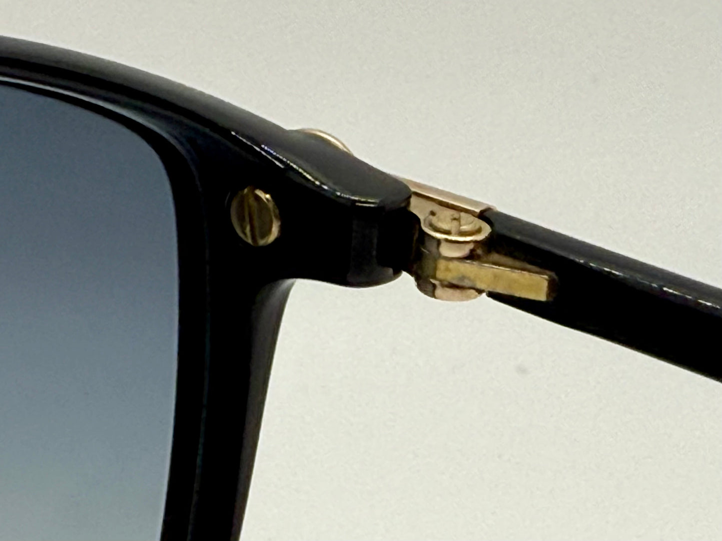Silhouette M 1709 C 5504 Vintage Sunglasses w/New Blue-to-Green Custom Gradient Lenses