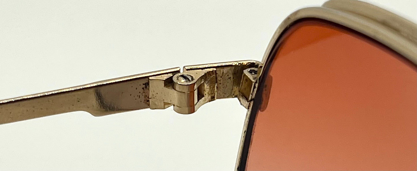Alfa Romeo 49-212 Vintage Sunglasses w/New Gradient Custom Tinted Lenses-