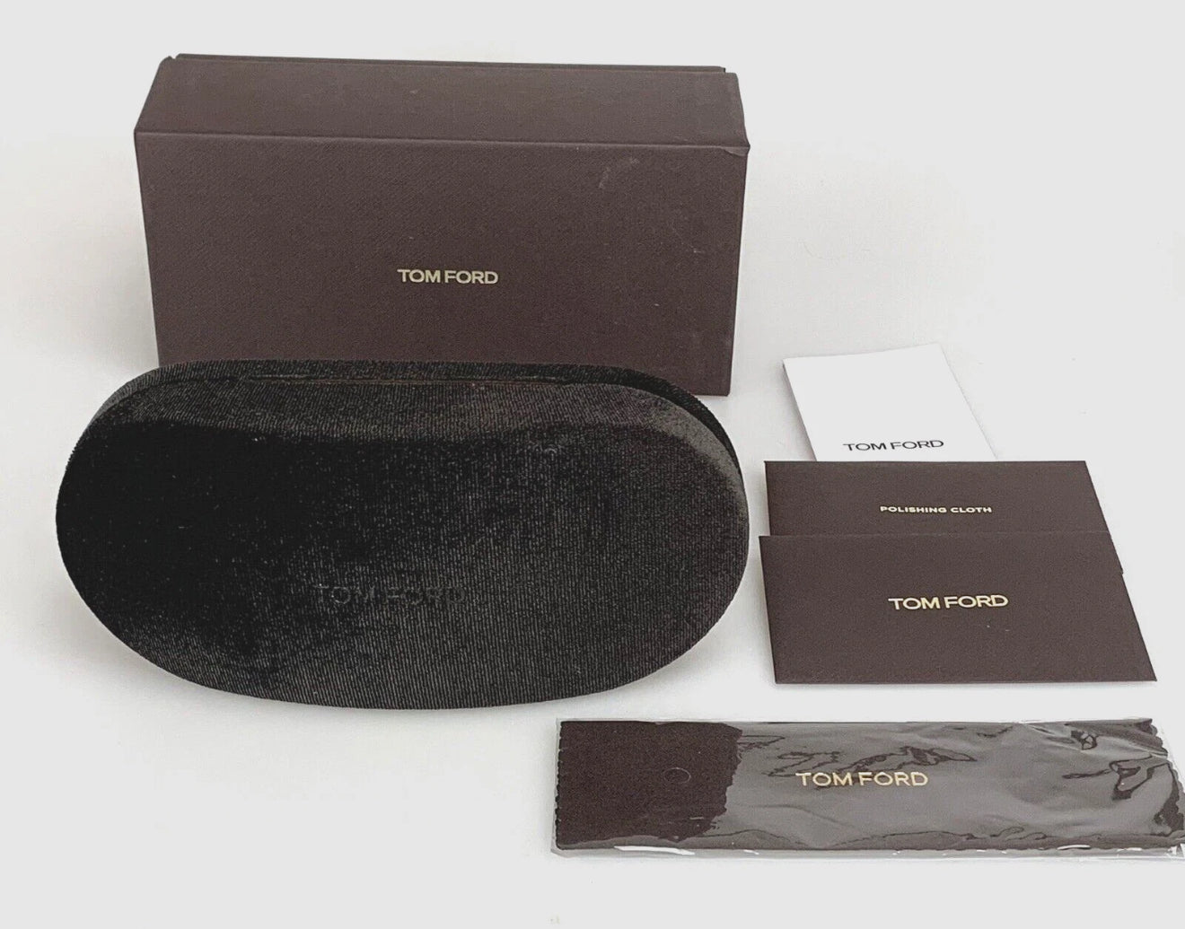 Tom Ford TF1202 01A ICON Sunglasses-Zeiss Lenses – Full Kit-56mm-New/Unworn