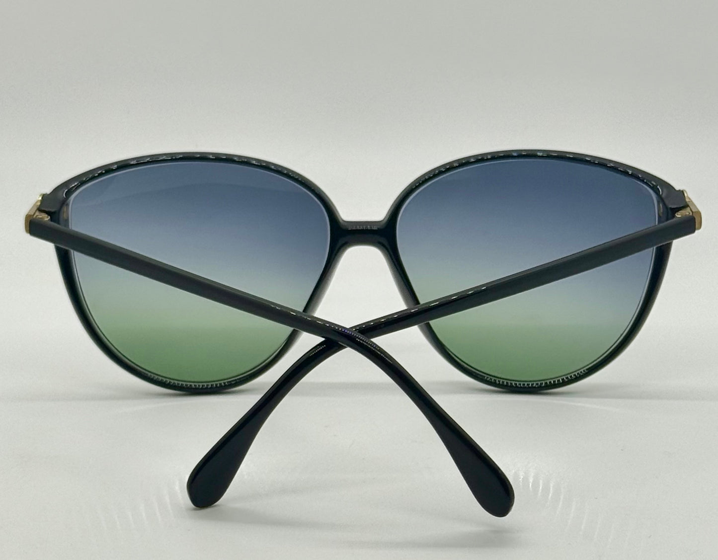 Silhouette M 1709 C 5504 Vintage Sunglasses w/New Blue-to-Green Custom Gradient Lenses
