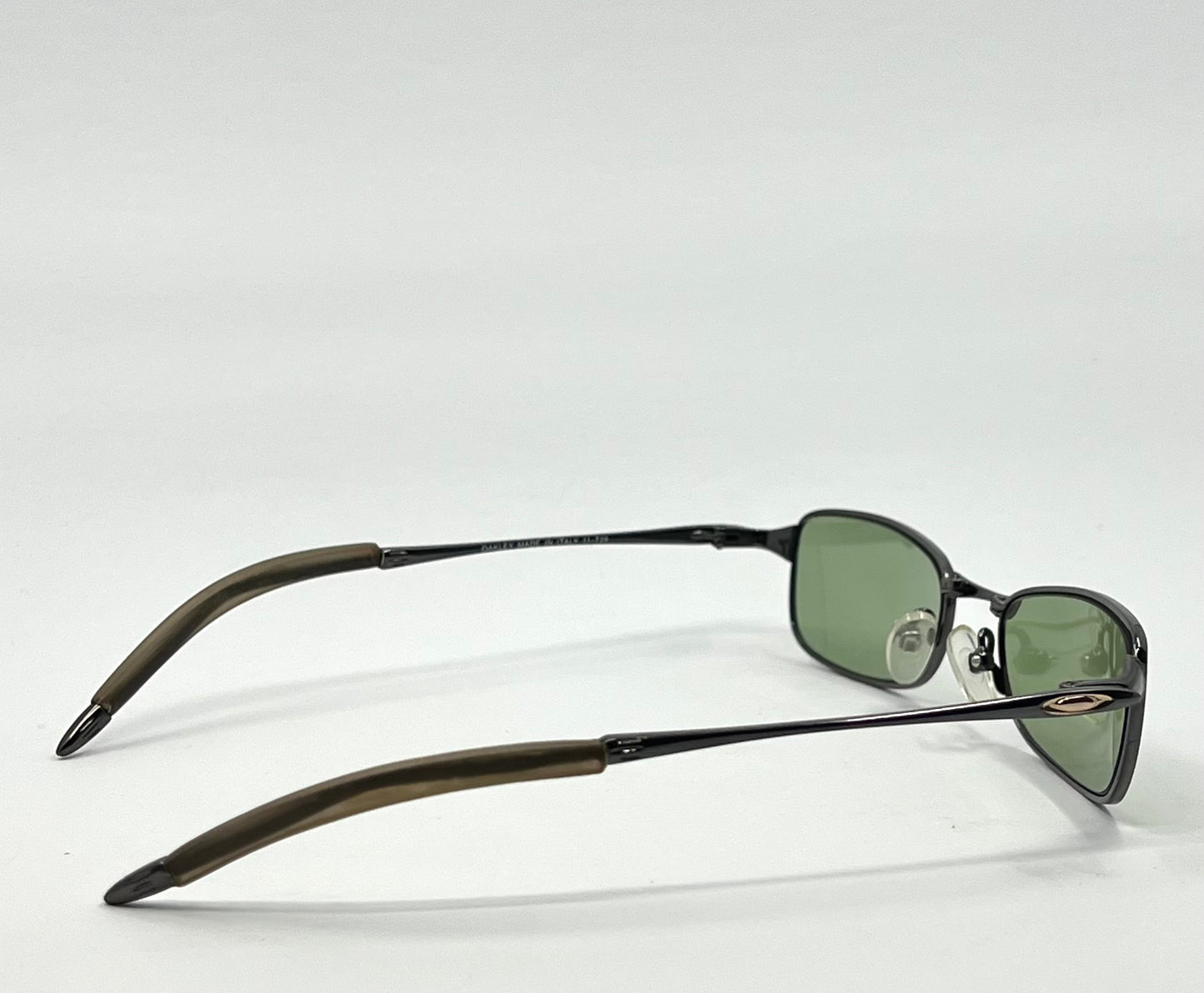 Dunhill 6106 Carbon Fibre Vintage Sunglasses Vintage w/New, Custom Lens + Original Cylindrical Case