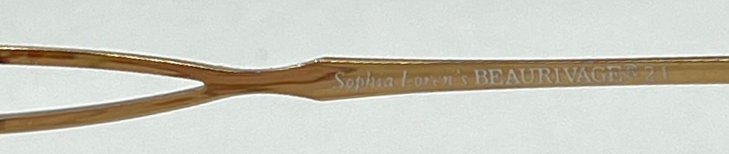 Sophia Loren BEAURIVAGE 21 Zyloware Vintage Sunglasses w/New Pink Gradient Custom Lenses-NOS/UNWORN
