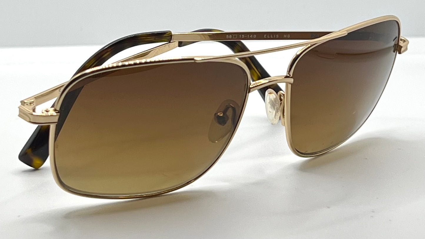 SALT. Optics ELLIS HG – Deadstock Polarized Titanium Sunglasses – Hand Made in Japan