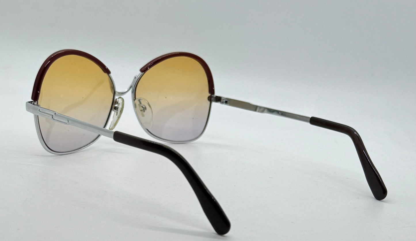 SILHOUETTE 460 Vintage Sunglasses – Deadstock Frame w/New Custom Gradient Lenses