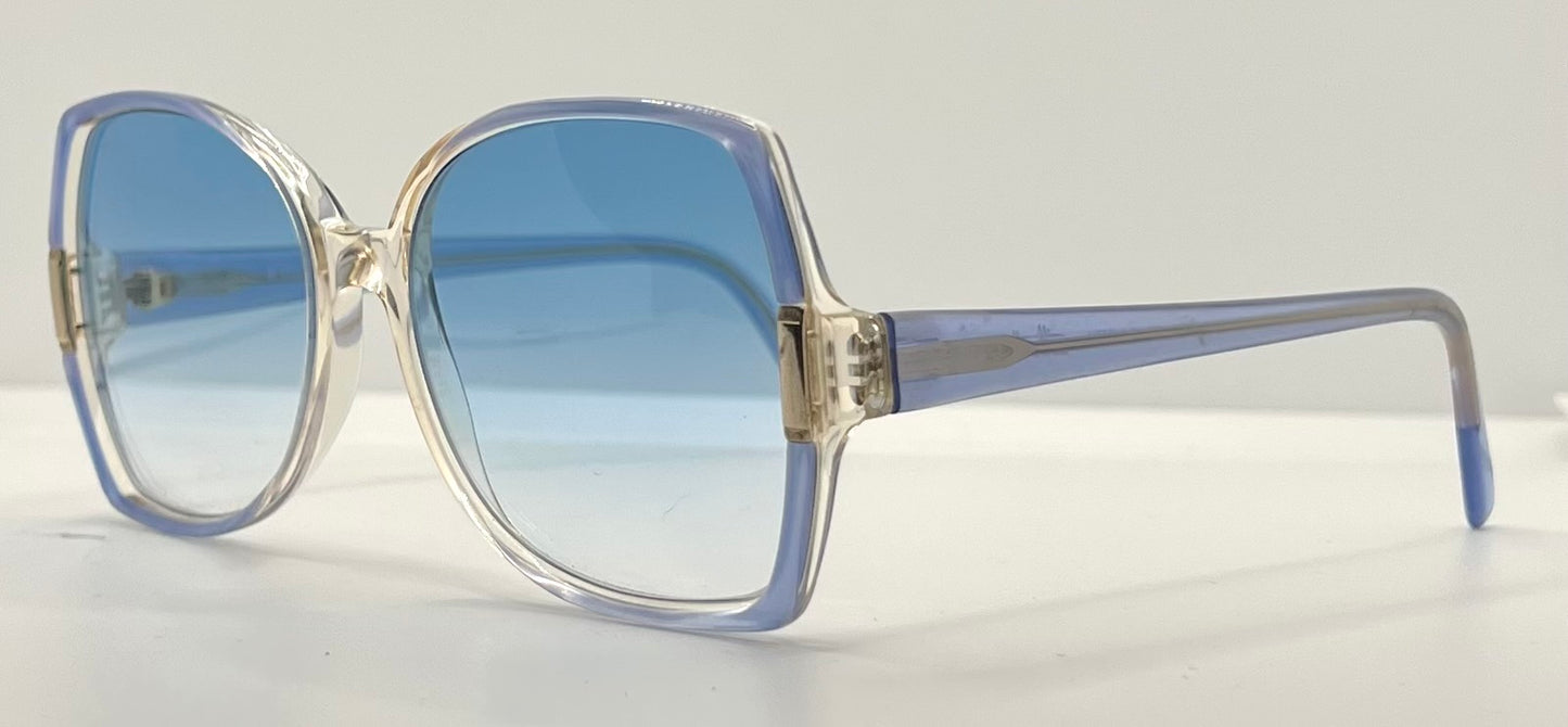 Silhouette M1153/20 C2720 Vintage Sunglasses w/New Ocean Blue Custom Gradient Lenses-Unworn 56mm-Austria