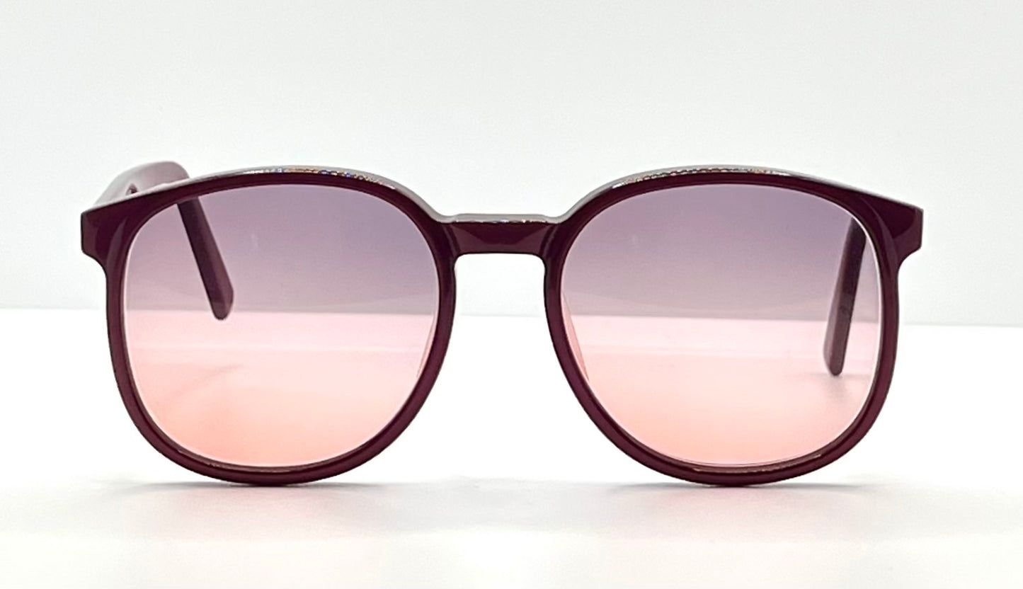 Anglo American Optical MOD.150 Vintage Sunglasses w/New, Custom Rose Fade Lenses-England