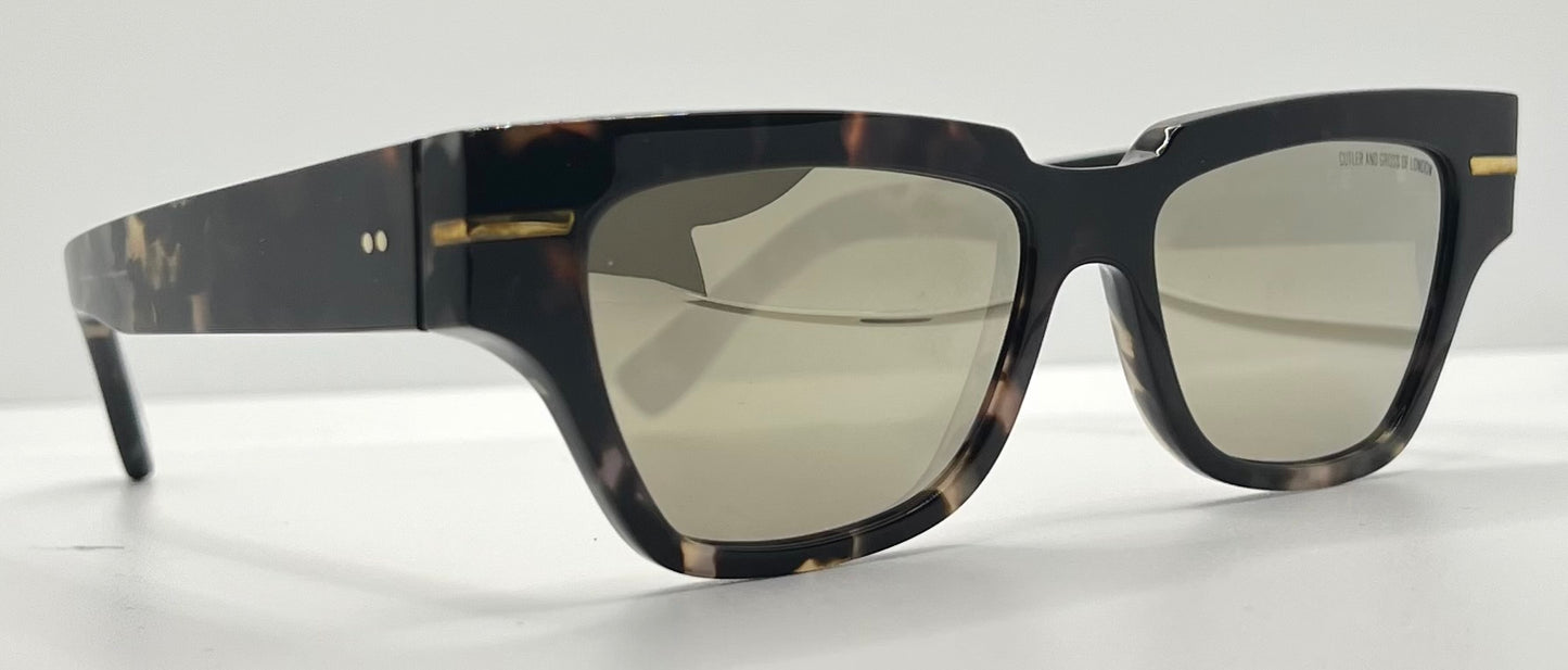 Cutler and Gross M1349 C03 Handmade Sunglasses-Tortoise-54mm-New/Full Kit