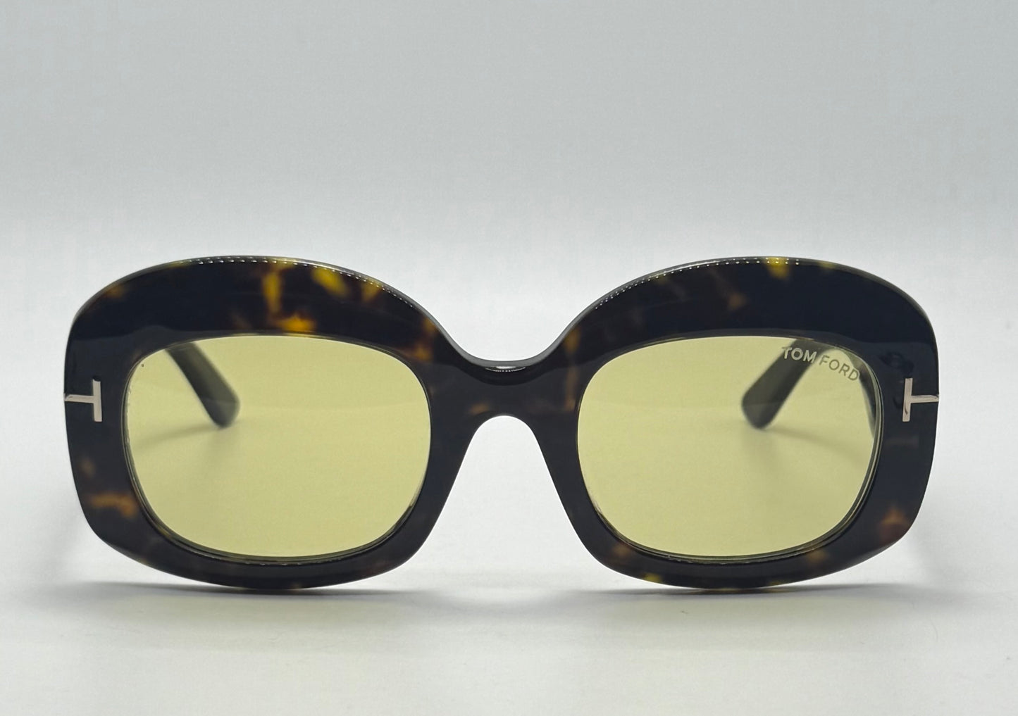 TOM FORD TF1219 CARMEN-02 52E Sunglasses – Yellow Lenses – Full Kit – Brand New