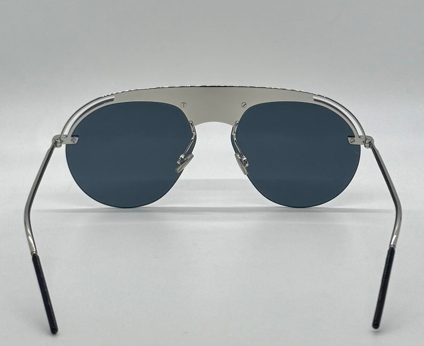Dior CSA2K Dio(r)evolution Sunglasses Black/Nickel Grey-Full Kit-New/Unworn