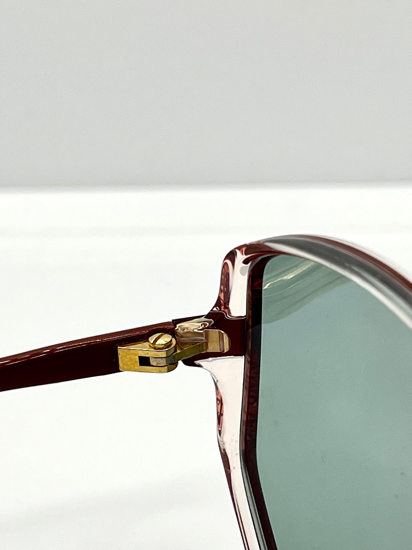 Silhouette SPX M1793 Vintage Sunglasses w/New, Custom Aquamarine Lenses-Deadstock-Austria